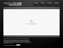 Tablet Screenshot of juliochacon.com